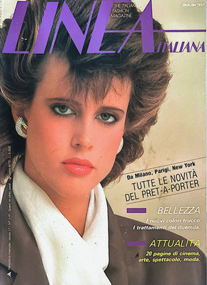 LINEA ITALIANA Magazine January 1981 GUY BOURDIN Vintage like Vogue
