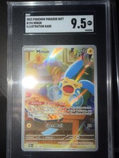 Pokémon Minun IR Paradox Rift 194/182 SGC 9.5 on eBay
