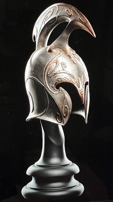 NEW SEALED MAILER* WETA The Hobbit LOTR 1/4 Scale RIVENDELL GUARD HELM #457/750