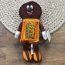 Hershey Park Reeses Peanut Butter Cups Plush Toy 10" NEW w TAG The Petting Zoo