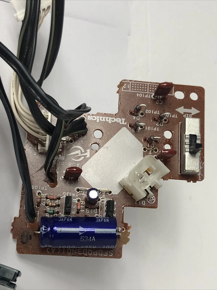 Placa principal/circuito de fuente de alimentación Technics SL-QD2. Foto 2 de 4