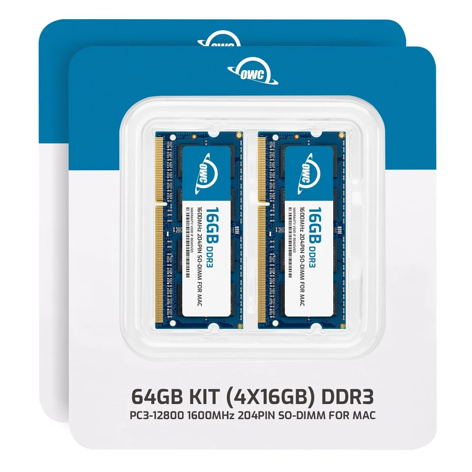 OWC 64GB (4x16GB) PC3-12800 Memory RAM Upgrade for Late 2015 iMac Retina 5K 27" - Image 2 of 4