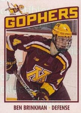 2018-19 Minnesota Golden Gophers #4 Ben Brinkman
