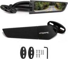 Motorcycle rearview mirror wing rearview side...