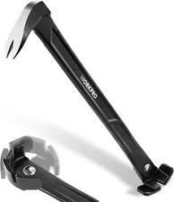 13" Nail Puller Crowbar Cats Paw Pry Bar Nail Remover Tool w/Rocking Nail Puller