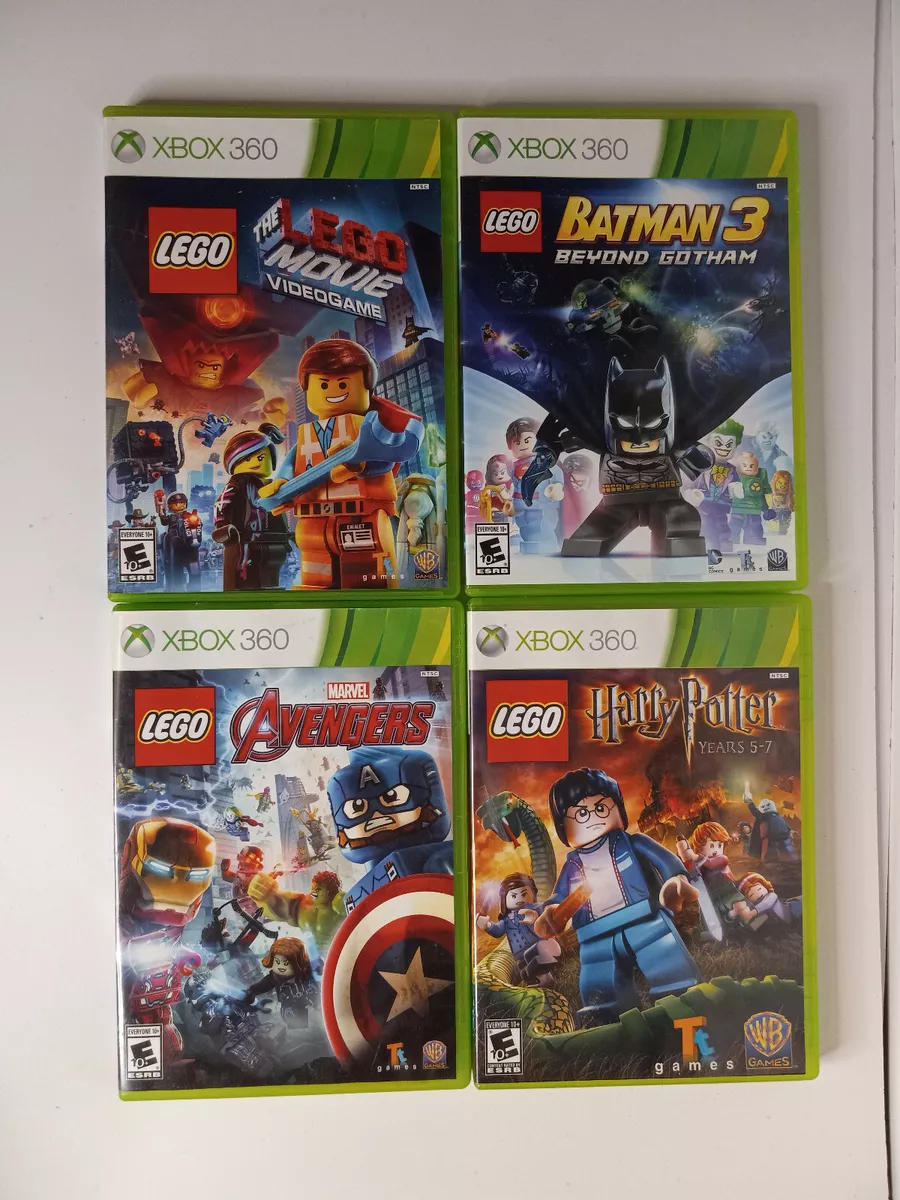 The LEGO Movie Videogame & Lego Batman 3 - Xbox 360 Games Lot of 2