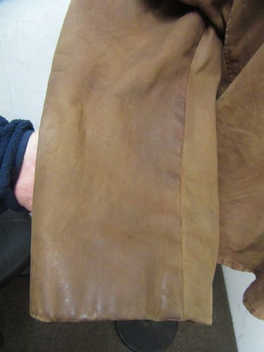 VINTAGE SCHOTT LEATHER FIELD JACKET SIZE 48, - Picture 12 of 16