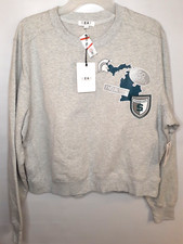 WEAR by Erin Andrews Michigan State GO GREEN Pullover Crop Sweatshirt Womens XXL