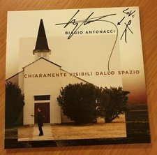 LP BIAGIO ANTONACCI Chiaramente visibile dallo spazio (NUOVO, AUTOGRAFATO)