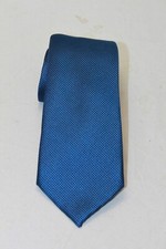 Ted Baker London Men's Skinny Blue Dotted Silk Blend Tie