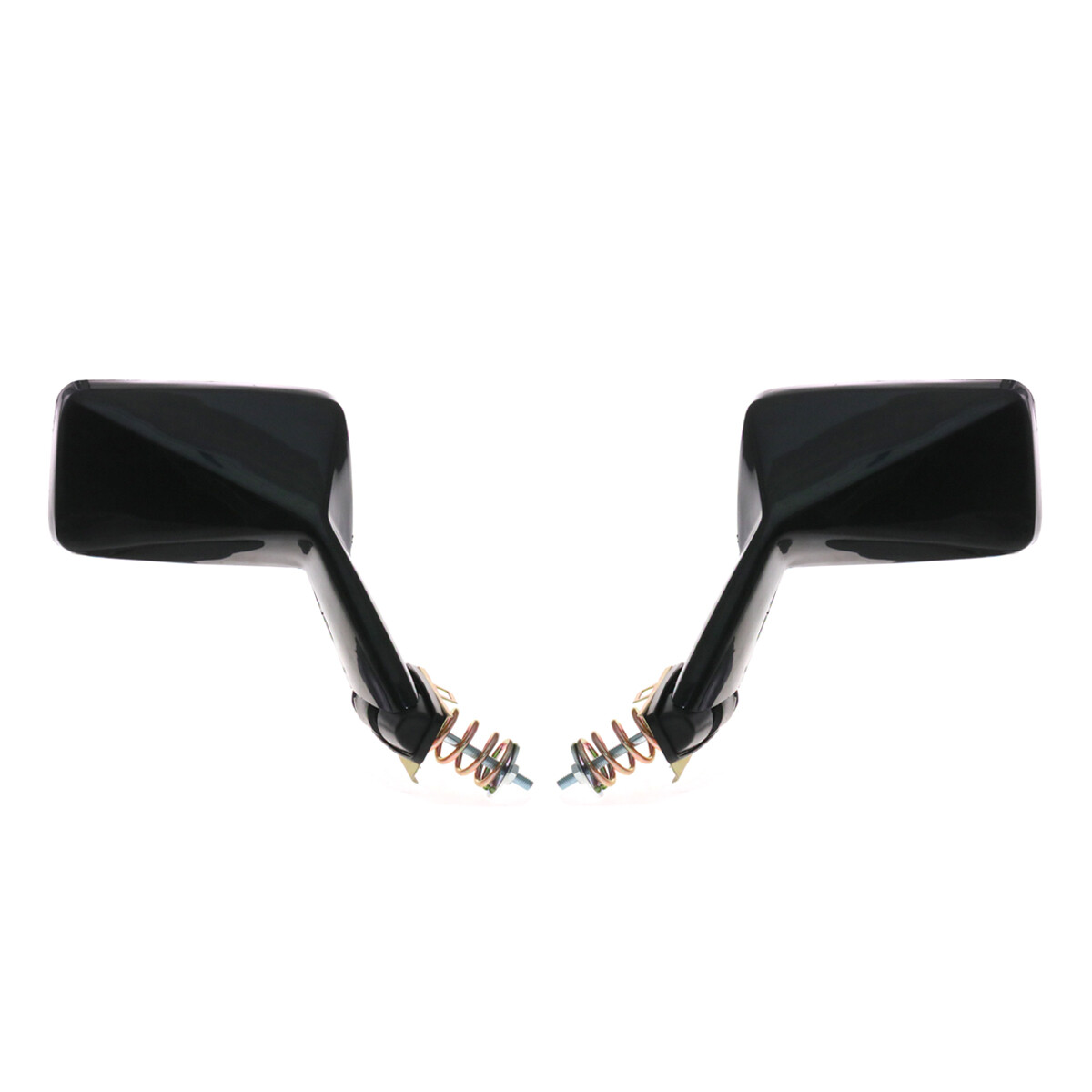 Black Square Fender Retro Mirror Fit '70s '80s Japan Cars Black Square Fender Retro Mirror Fit '70s '80s Japan Cars