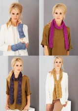 Stylecraft Senses Knitting Pattern 8836 Kids, Women