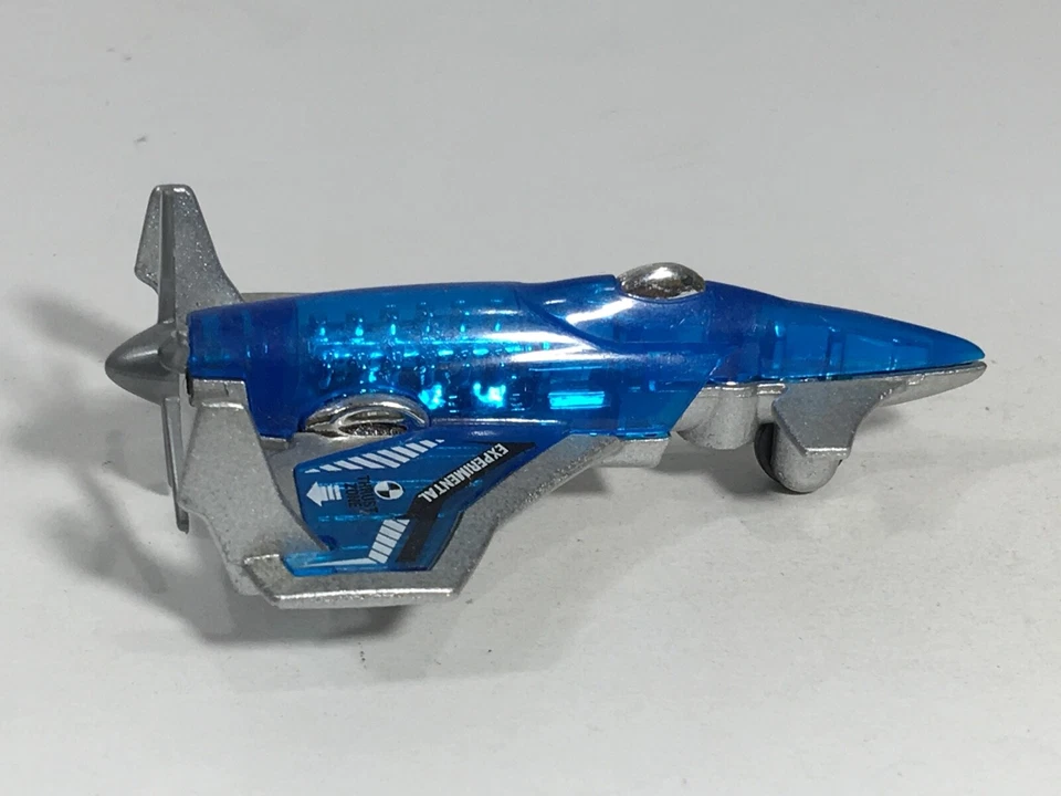 Hot Wheels 2005 Poison Arrow Blue & Silver HW First Editions X-Raycers Series - Image 2 of 4