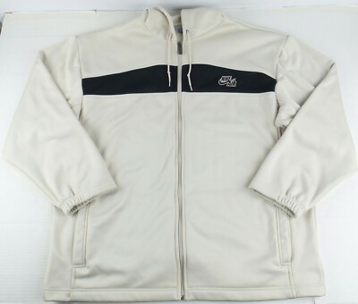 Vintage Nike Air Full Zip Warm Up Hoodie Size Mens XXL