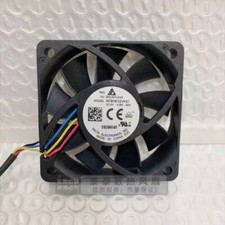 Delta AFB0612VHC 6015 DC12V 0.36A 4-Wire PWM Dual Ball Cooling Fan