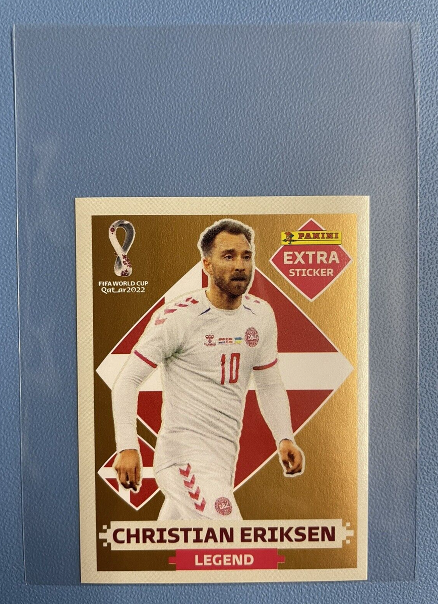 Panini FIFA World Cup Qatar 2022 Christian Eriksen Legend Extra