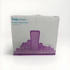 Frida Mom Instant Ice Maxi Pads 2-in-1 Absorbent Pads Postpartum Recovery 8 Ct