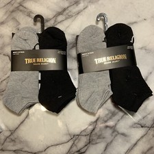 20 Pairs 2 10-Packs of Mens True Religion Jeans Brand Low Cut Socks NWT 98