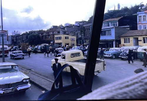 1970 Turkey Istanbul Street Scene Vintage Photo 35mm Slide 36 - Picture 2 of 3