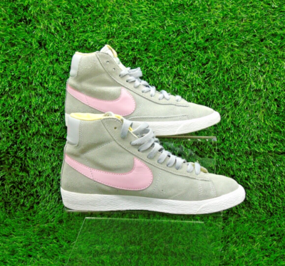 nike blazer mid suede vintage grey womens trainers