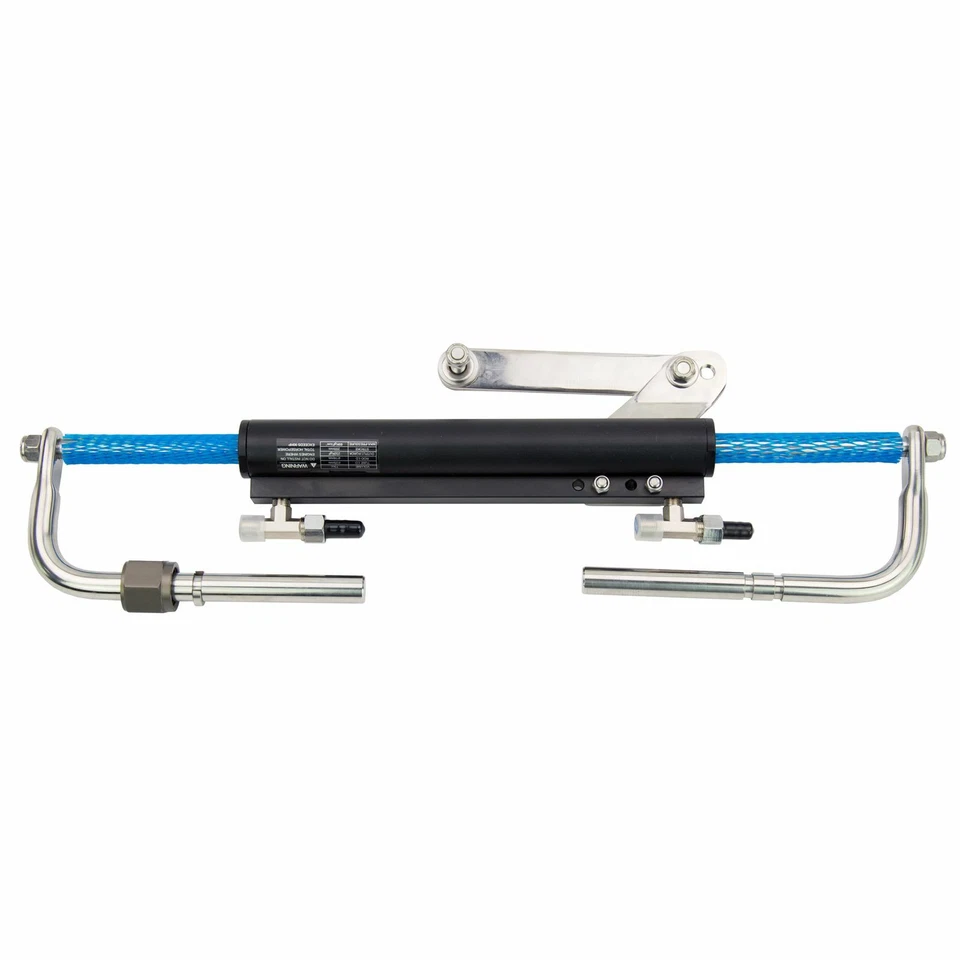 Boat Outboard Steering System Kit Marine Hydraulic Steering Cylinder Helm 90HP - image 4 of 4