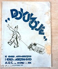 WW2 1941 AUTIERI 10 AUTOCENTRO REI CORPO AUTOMOBILISTICO SPA DOVUNQUE AUC NAPOLI