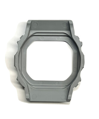 Genuine Casio G Shock Replacement bezel for DW5600MNT-8 Light Grey
