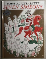 SEVEN SIMEONS by Boris Artzybasheff (1987) Viking hardcover illust. storybook