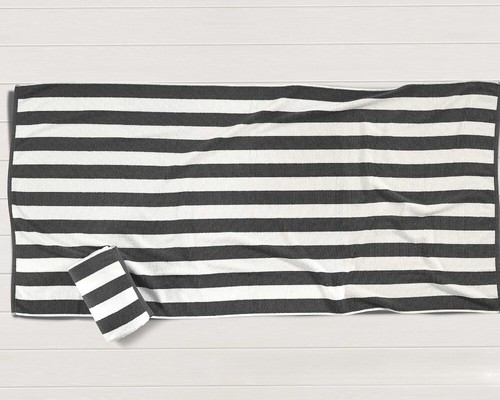 30 x 60 Zoll schnell trocknende Handtücher Streifen Strandtuch Strand Pool Handtuch, 2 Stck. - Bild 7 von 23