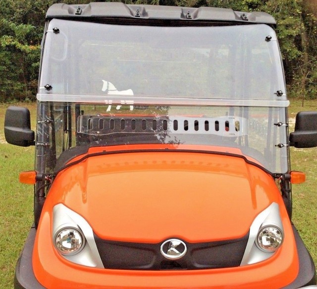 Kubota RTV 400/500 Premium 2 Piece Lexan Windshield with Dual Vents eBay