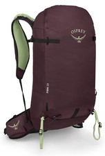 Osprey Firn 30L Adult Ski  Snowboard Purple/Green Backpack Size M/L