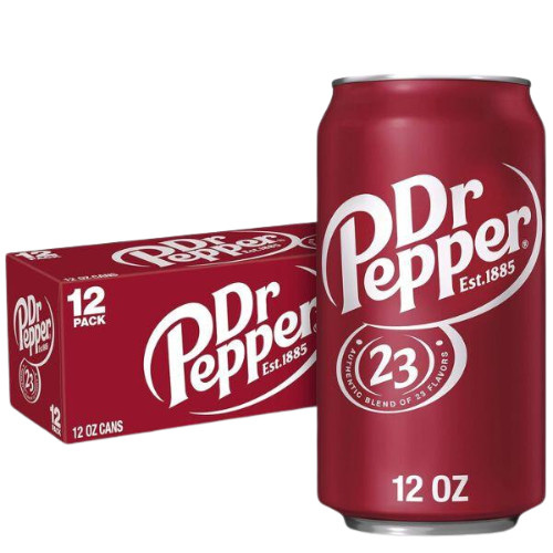 Dr Pepper Classic Soda - 355 ml (paquete de 12)