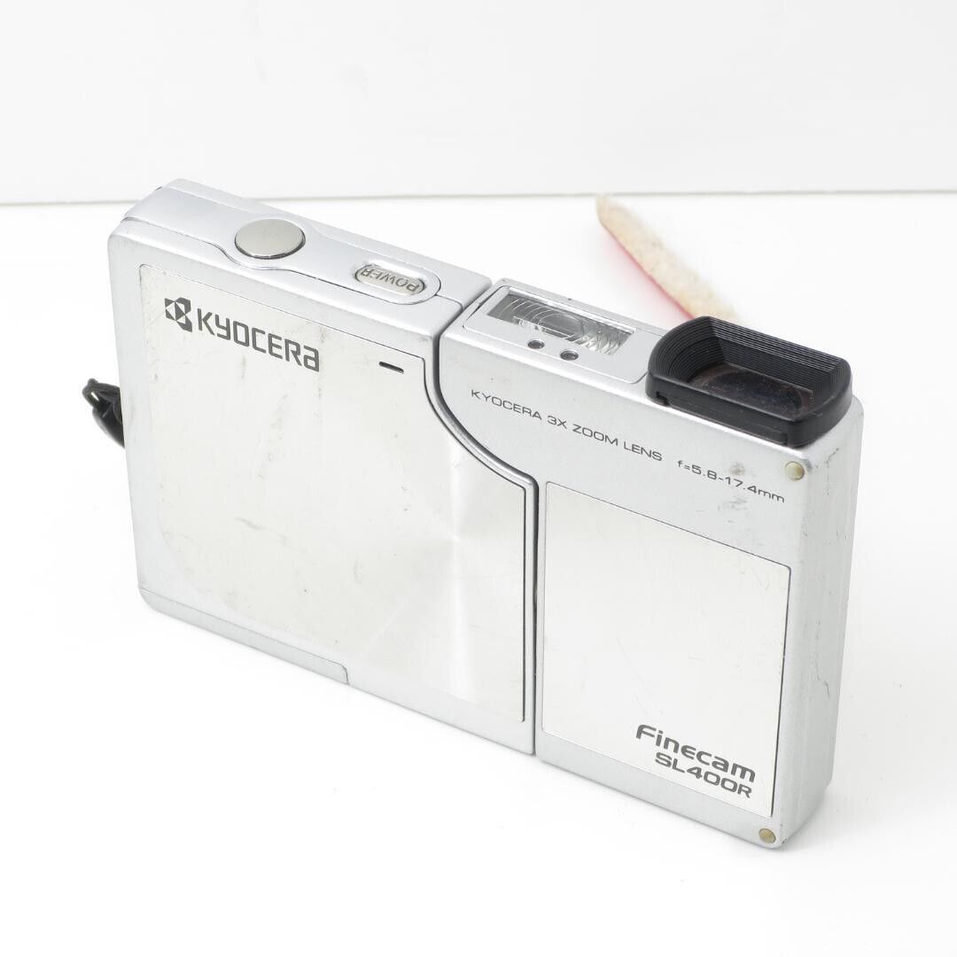 Kyocera Finecam SL400R Silver Working Japan