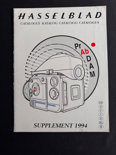 #A0935-Hasselblad katalog 1994 Broschüre,Brochure,Prospekt, catalogus, catalogo