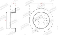 Disque de frein Ssangyong ACTYON