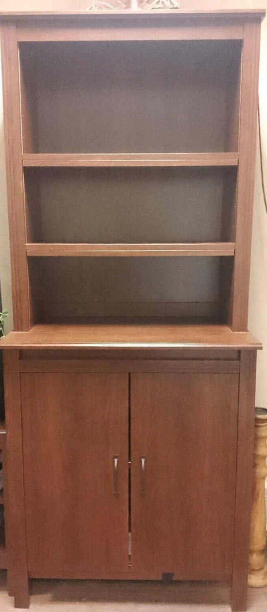 IKEA Brusali High Cabinet with Storage Space Brown 190cm Fully Assembled