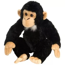Wild Republic Chimp, Soft Plush Chimpanzee Stuffed Animal