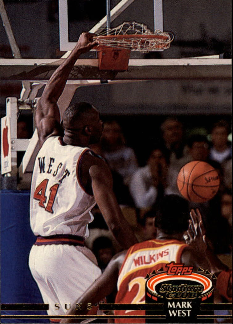 1992-93 Stadium Club #377 Mark West - NM