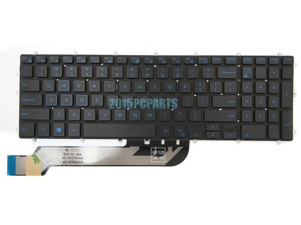 New for Dell Gaming G3-3579 3779 G5 5587 G7 7588 Keyboard Backlit US | eBay