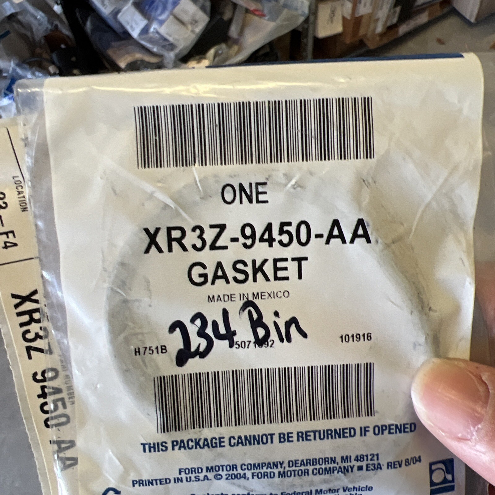 New OEM Genuine Ford Mustang Exhaust Pipe Manifold Flange Gasket XR3Z9450AA eBay