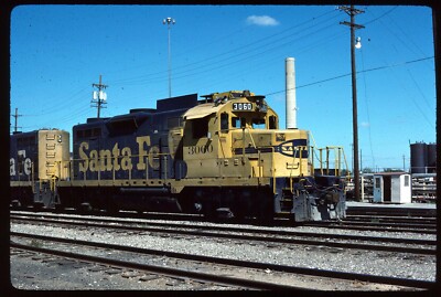 Original Rail Slide - ATSF Santa Fe Railway 3060 Cleburne TX 10-13-1989 ...
