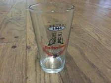 Budweiser Retro 1948 Pint Beer Glass