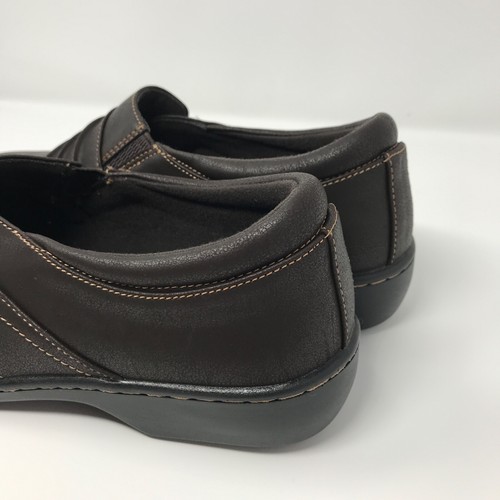 Eastland Shoes Womens 11 M Brown Piper Loafers Slip On Comfort Synthetic Casual - Picture 4 of 16