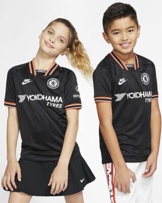 Nike Kid's Chelsea Third Shirt (Black) - Age 14 - New ~ AT2631 011