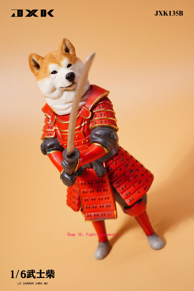JXK JXK135B 1/6 Samurai Shiba Inu Animal Model GK Resin