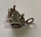 Vintage Wells Sterling Mechanical Grand Piano Charm- Hallmarked — photo 7