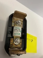 Lorain 2484-383 RFAZ 300 AMP 130 volts DC reliance fuse w/ Pullout Disconnect