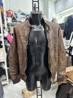 Conbipel Jacket Leather Man Tg52 Brown LLV917