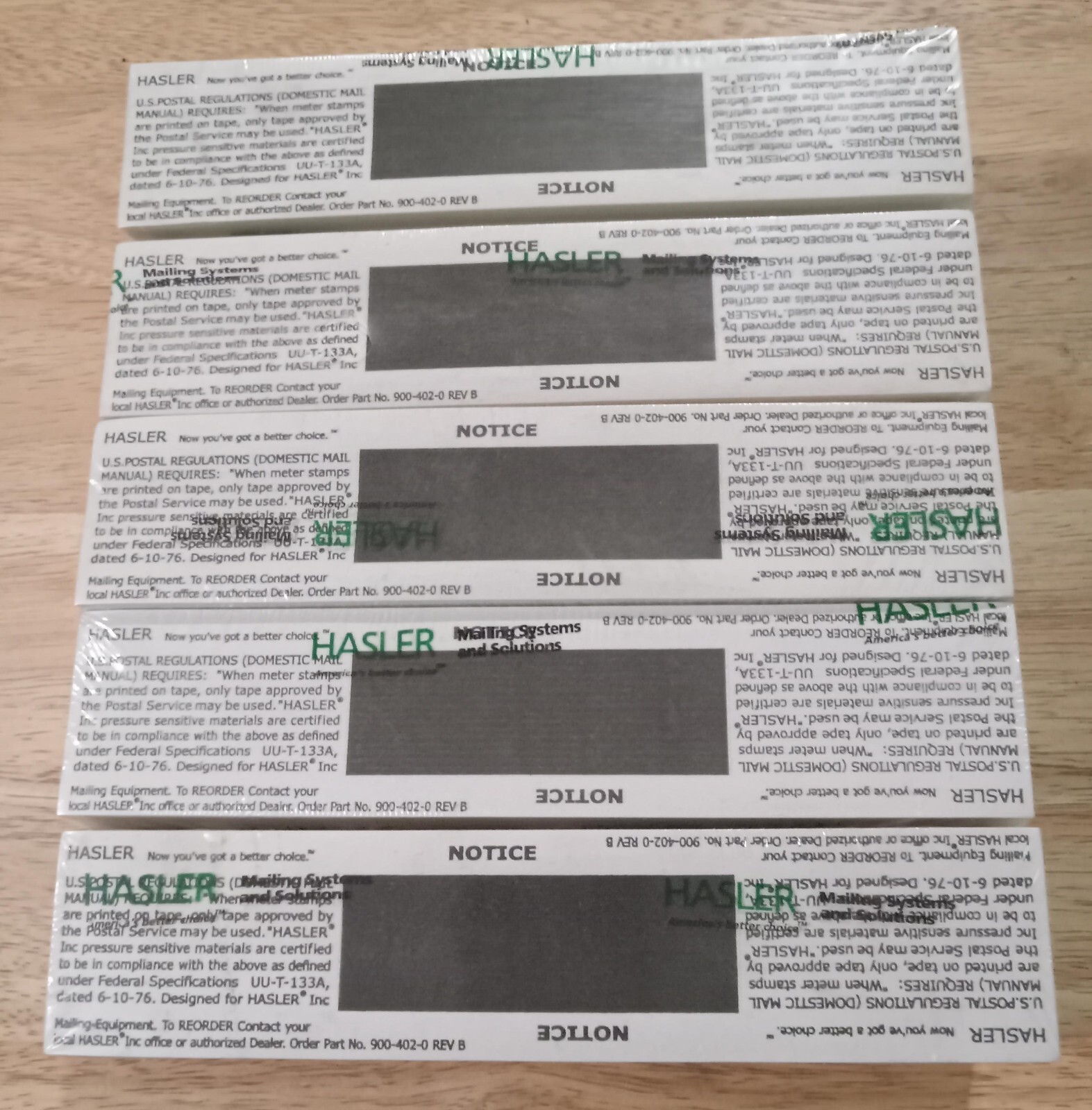 OEM Hasler Neopost Postage Meter Tapes 9004020 9004020 (1 157 Total