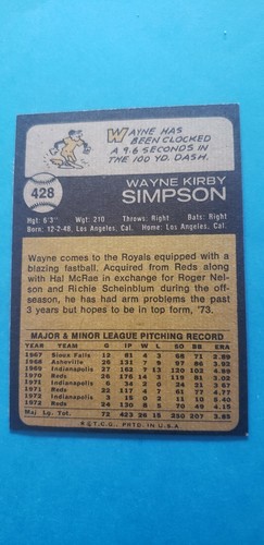 1973 TOPPS Baseball Kansas City Royals U-PICK Mostly (EX-MT to NM+) - Picture 41 of 53